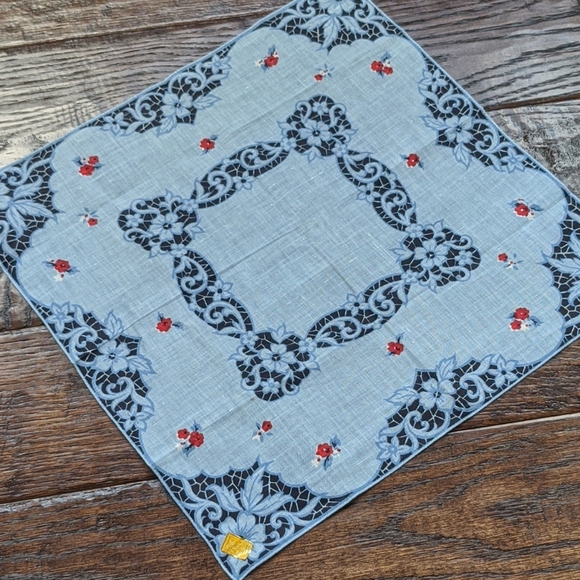 NWT Vintage Pure Linen Unused Kimball Hankie - Picture 2 of 8